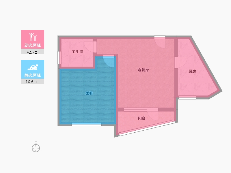 山东省-烟台市-融创果岭海岸-51.96-户型库-动静分区