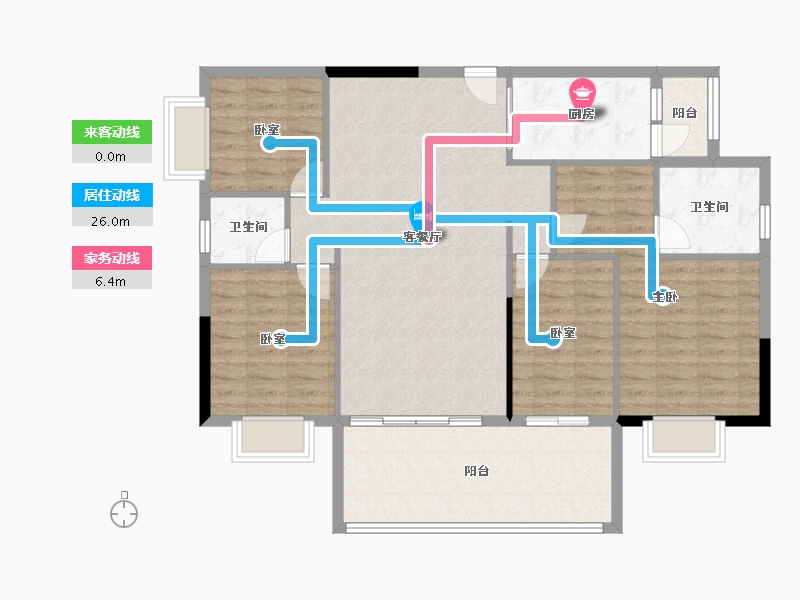 广东省-清远市-悦澋台-112.80-户型库-动静线