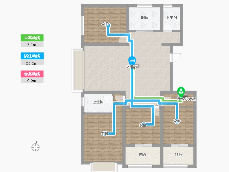 山东省-济宁市-睿湖印象-112.00-户型库-动静线