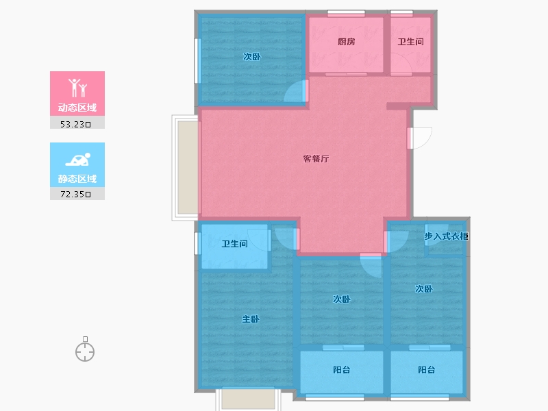 山东省-济宁市-睿湖印象-112.00-户型库-动静分区