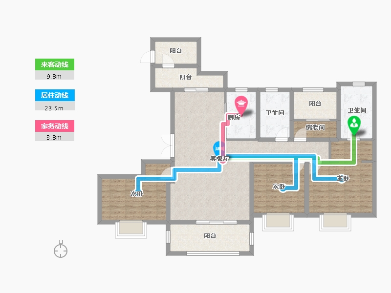 浙江省-舟山市-舟山海港城-114.49-户型库-动静线