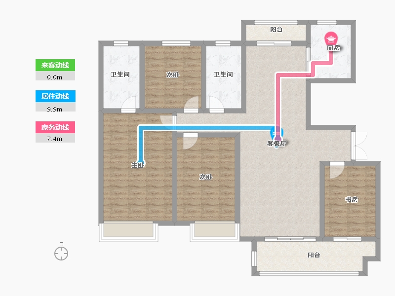 河南省-平顶山市-郏县建业城-132.00-户型库-动静线