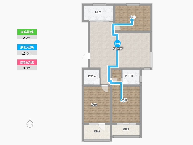 河北省-秦皇岛市-在水一方-103.01-户型库-动静线