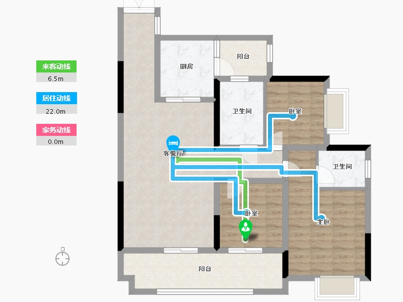 贵州省-黔西南布依族苗族自治州-贞丰湖山悦府一期·售完-94.06-户型库-动静线