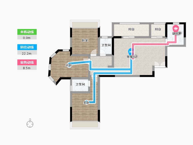 四川省-攀枝花市-龙信·澜公馆-101.12-户型库-动静线