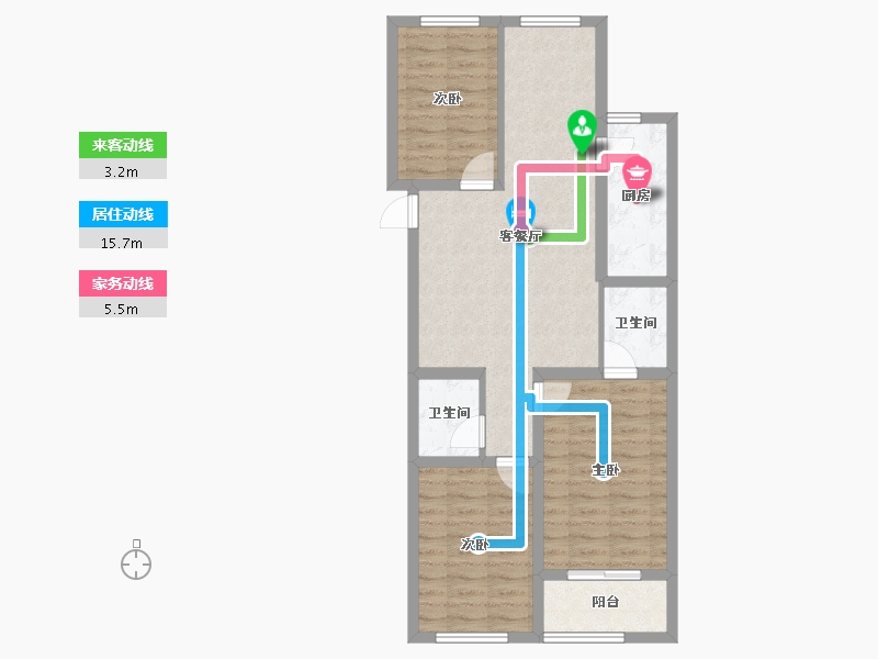 河北省-秦皇岛市-在水一方-79.12-户型库-动静线