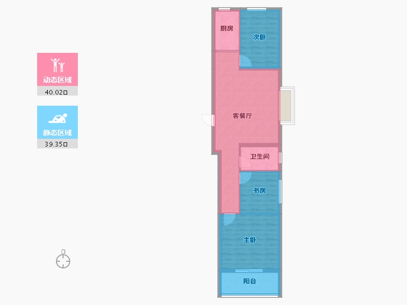 河北省-秦皇岛市-在水一方-71.00-户型库-动静分区