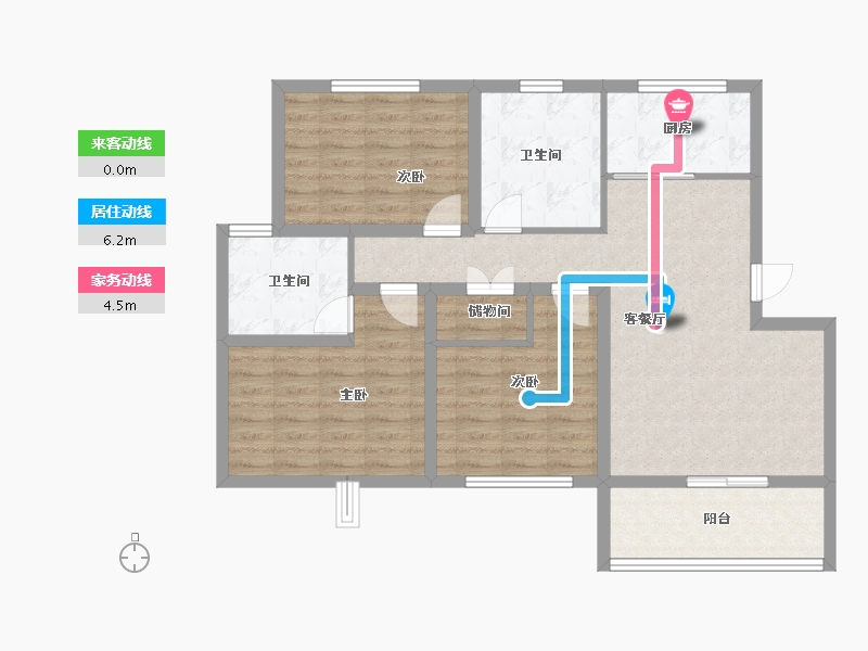 江苏省-连云港市-福居·新天地-92.21-户型库-动静线