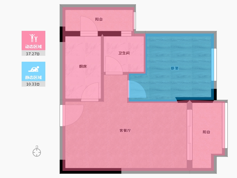 贵州省-黔南布依族苗族自治州-三英·翡翠湾-42.29-户型库-动静分区