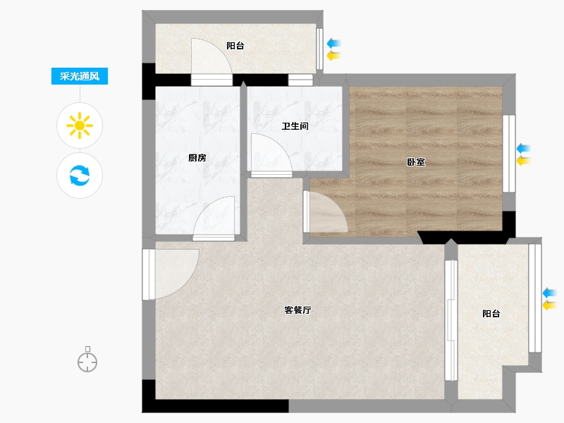 贵州省-黔南布依族苗族自治州-三英·翡翠湾-42.29-户型库-采光通风