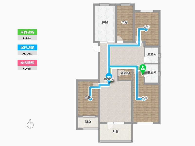 河北省-秦皇岛市-在水一方-124.12-户型库-动静线