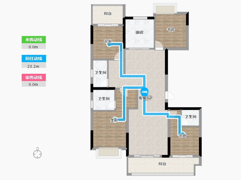 福建省-莆田市-铜锣湾万达广场-123.92-户型库-动静线