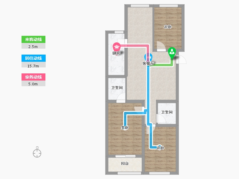 河北省-秦皇岛市-在水一方-79.10-户型库-动静线