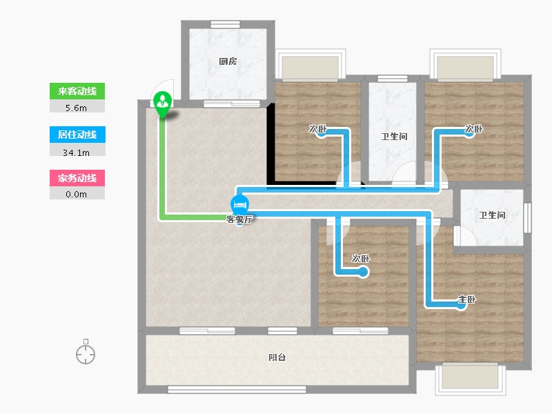 福建省-三明市-中洲郡-113.32-户型库-动静线