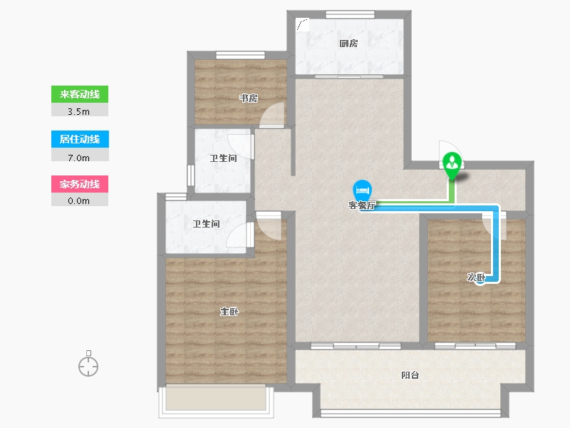 山东省-济宁市-均和惠民·玖悦-103.12-户型库-动静线