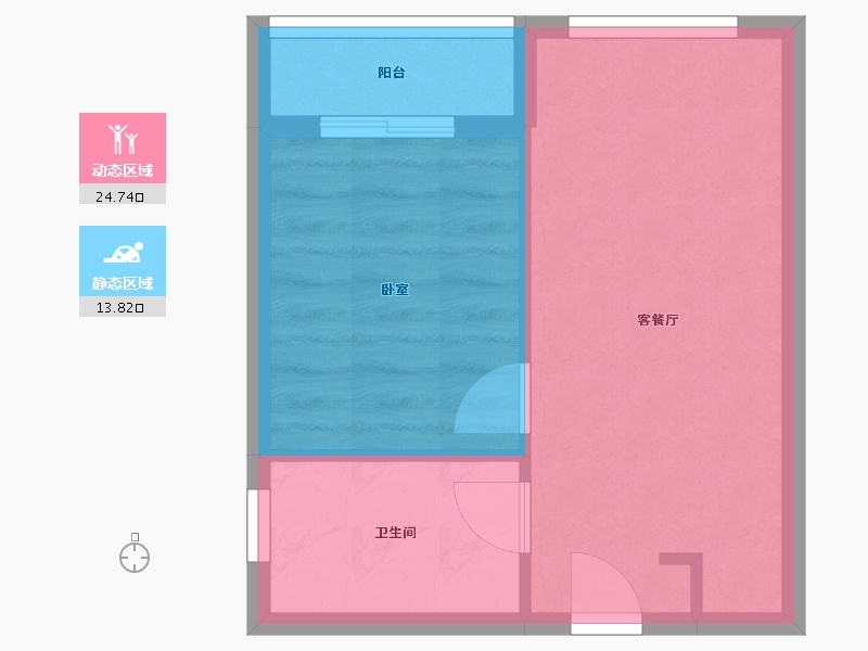 广东省-深圳市-深圳世茂深港国际中心-34.40-户型库-动静分区