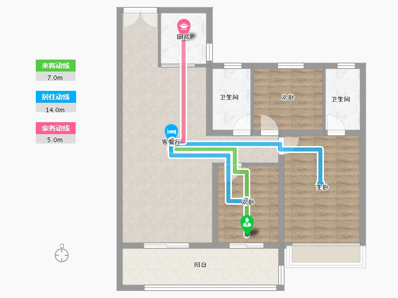 河南省-周口市-奥特莱斯万锦城-95.20-户型库-动静线