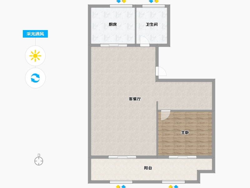 福建省-莆田市-天辉悦府-115.35-户型库-采光通风