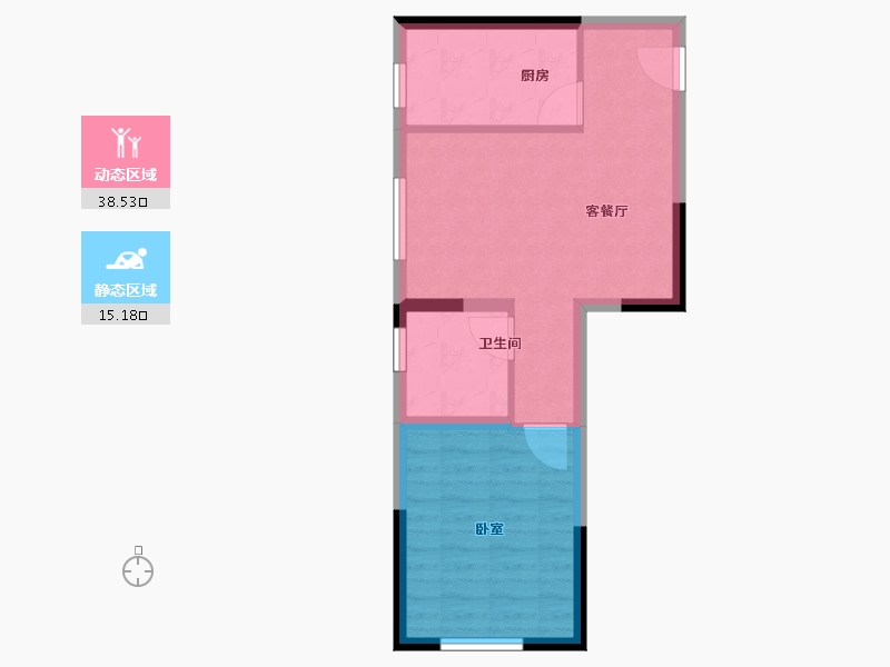 河北省-邯郸市-荣盛君兰苑-48.00-户型库-动静分区