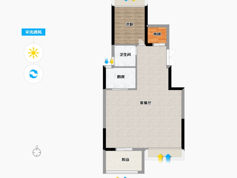 四川省-成都市-万科天府公园城-230.00-户型库-采光通风