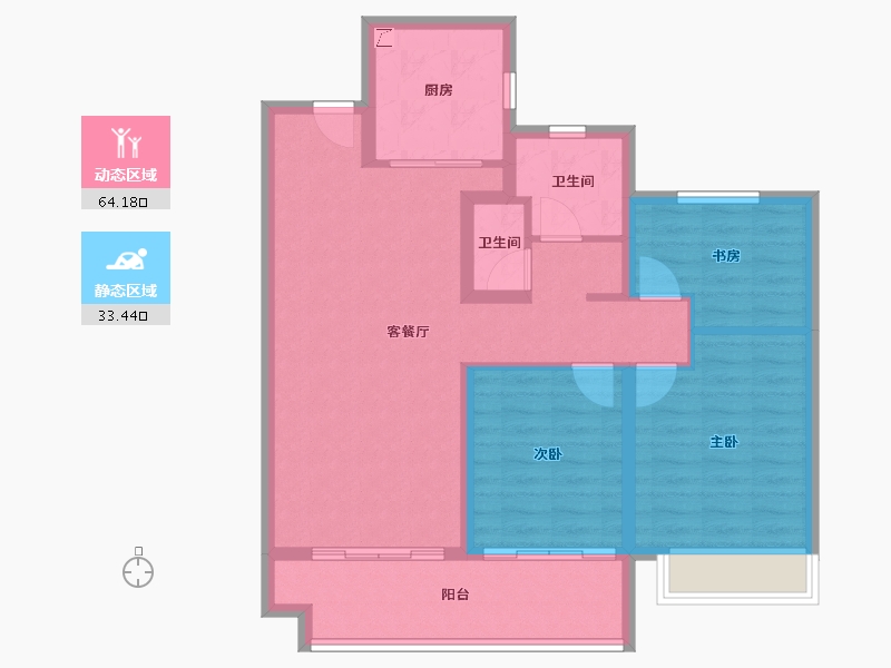 山东省-济宁市-均和惠民·玖悦-87.28-户型库-动静分区