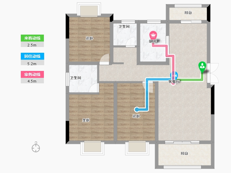 江西省-九江市-赣江首府-96.79-户型库-动静线