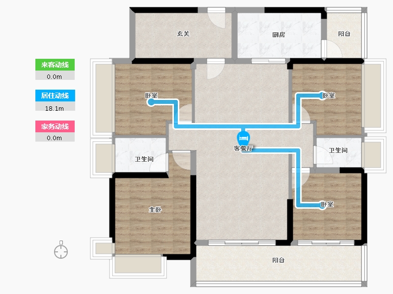 广东省-河源市-万隆钓鱼台一号-115.99-户型库-动静线