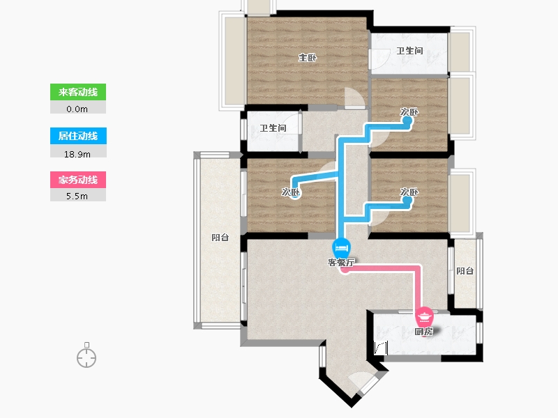 四川省-成都市-新鸿基悦城-112.98-户型库-动静线