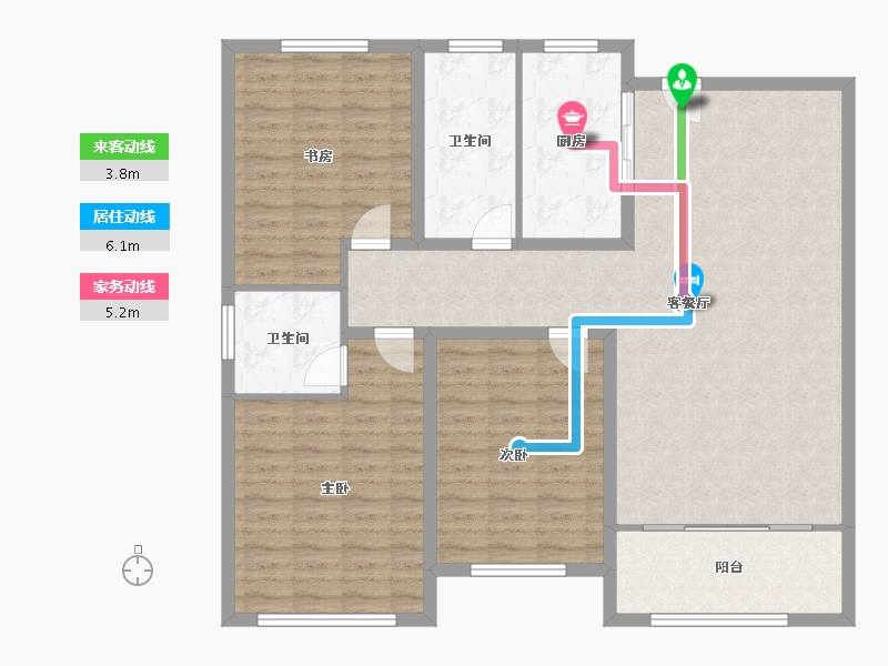 山东省-潍坊市-华安悦澜府-121.06-户型库-动静线