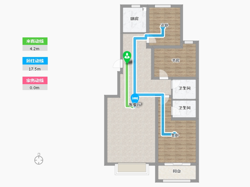 河北省-保定市-仁和鑫丰-92.31-户型库-动静线