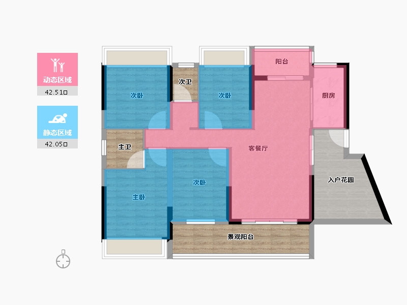 广东省-河源市-新河中央-103.31-户型库-动静分区