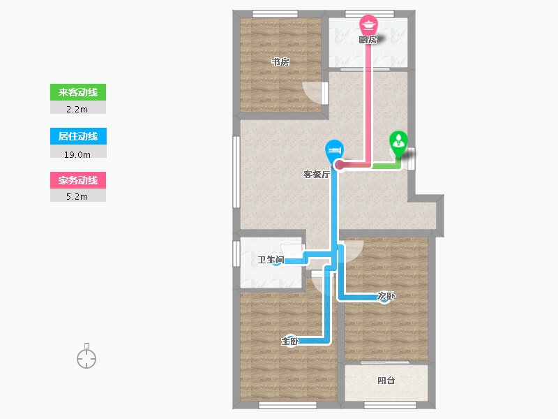 山东省-潍坊市-华安悦澜府-78.87-户型库-动静线