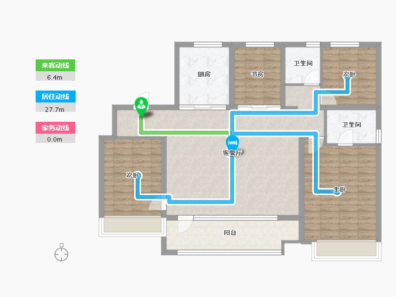 山东省-青岛市-森林公园-114.96-户型库-动静线