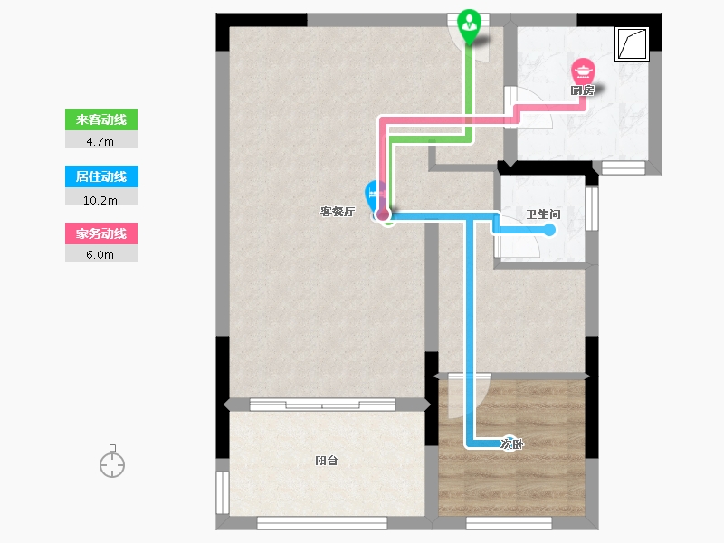 湖南省-长沙市-中交建发·松雅院-134.00-户型库-动静线