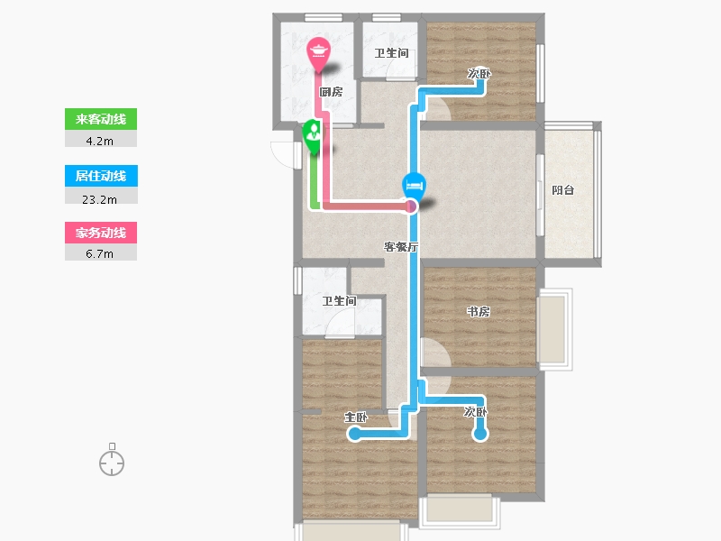 云南省-昆明市-悦境-104.01-户型库-动静线