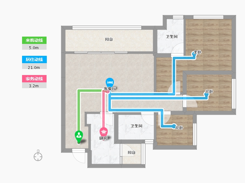 重庆-重庆市-海成轨道0309-71.08-户型库-动静线