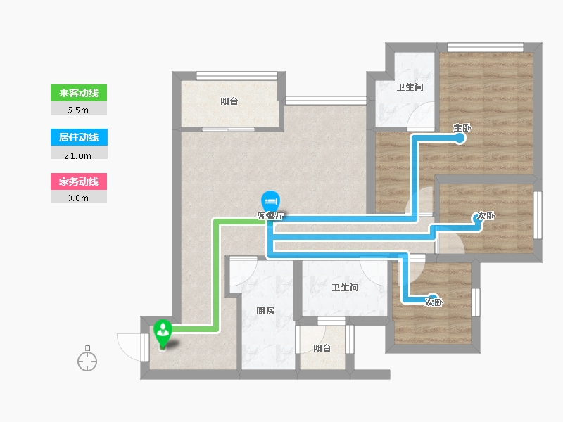 重庆-重庆市-海成轨道0309-68.00-户型库-动静线