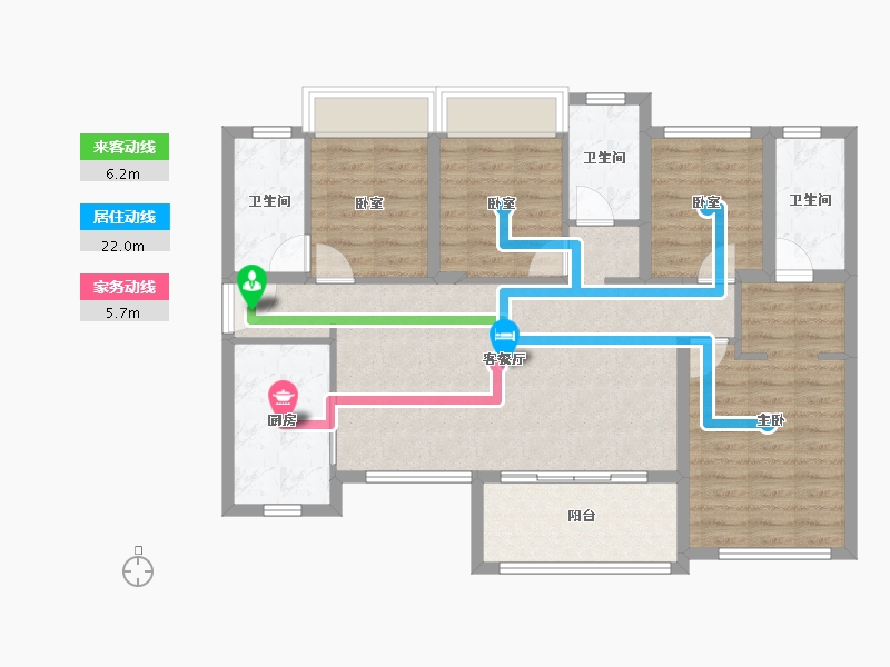 广东省-深圳市-东关珺府-98.51-户型库-动静线