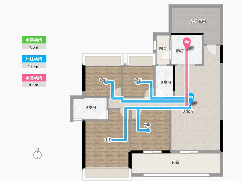 广东省-广州市-创基丽江国际-113.98-户型库-动静线