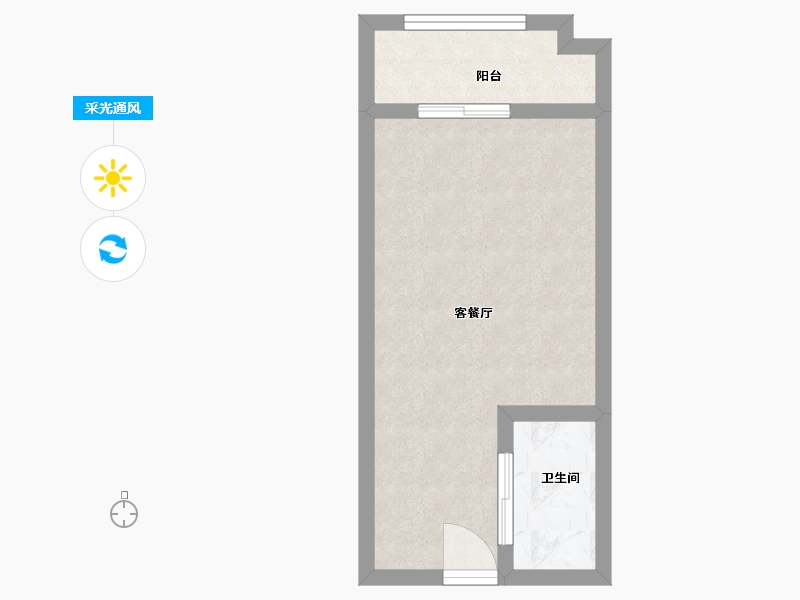 广西壮族自治区-玉林市-玉林绿地城-30.79-户型库-采光通风