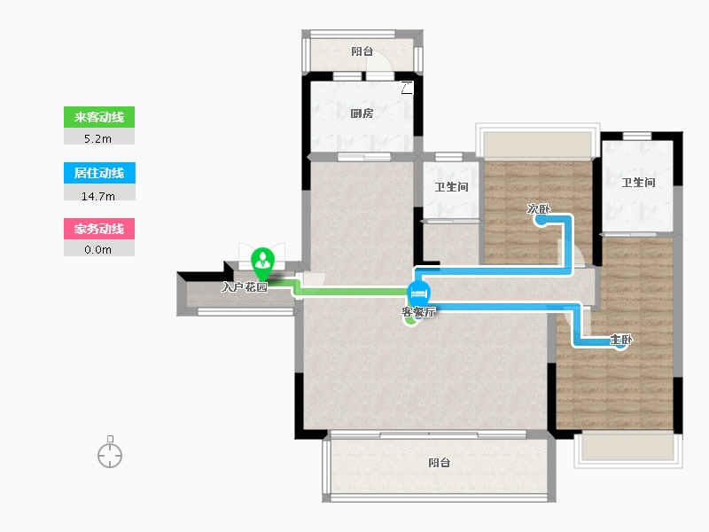 四川省-雅安市-领地兰台府-108.00-户型库-动静线