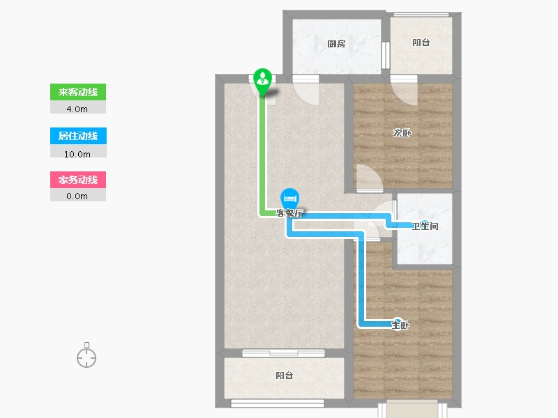 河北省-廊坊市-早安北京-60.00-户型库-动静线