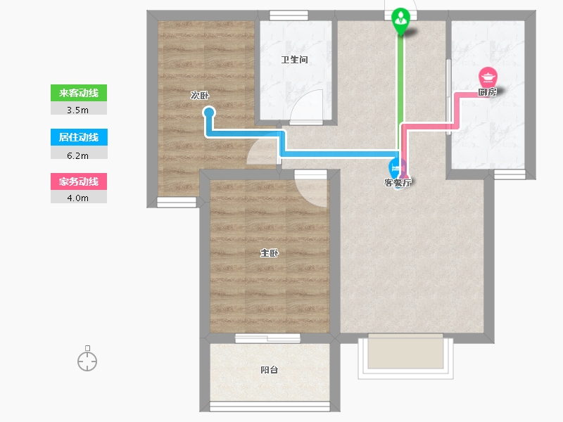 河北省-保定市-卓正上东区-59.13-户型库-动静线