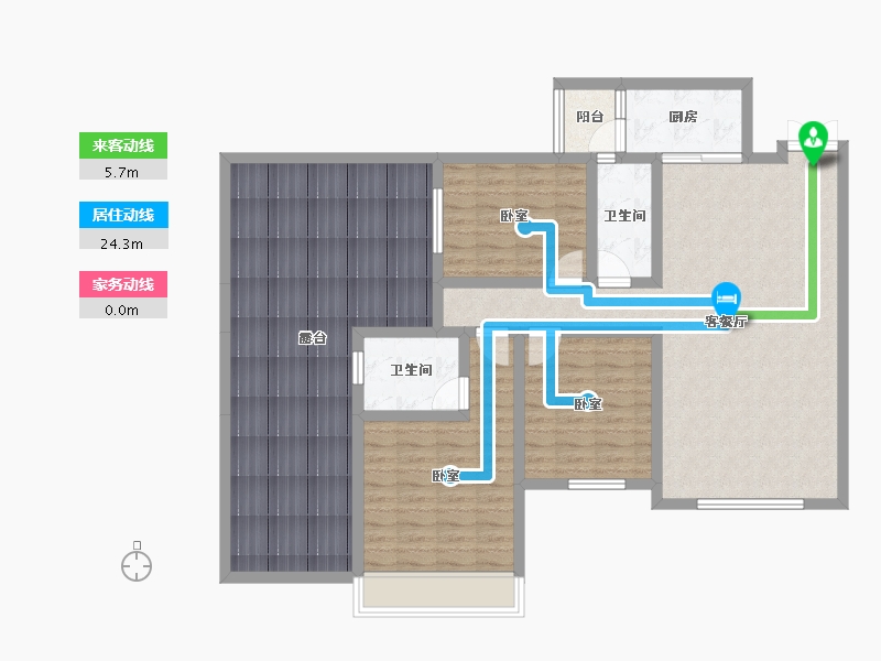 贵州省-六盘水市-大林城-128.35-户型库-动静线