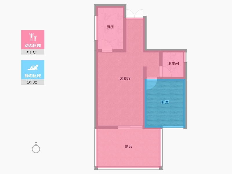 贵州省-六盘水市-大林城-55.23-户型库-动静分区