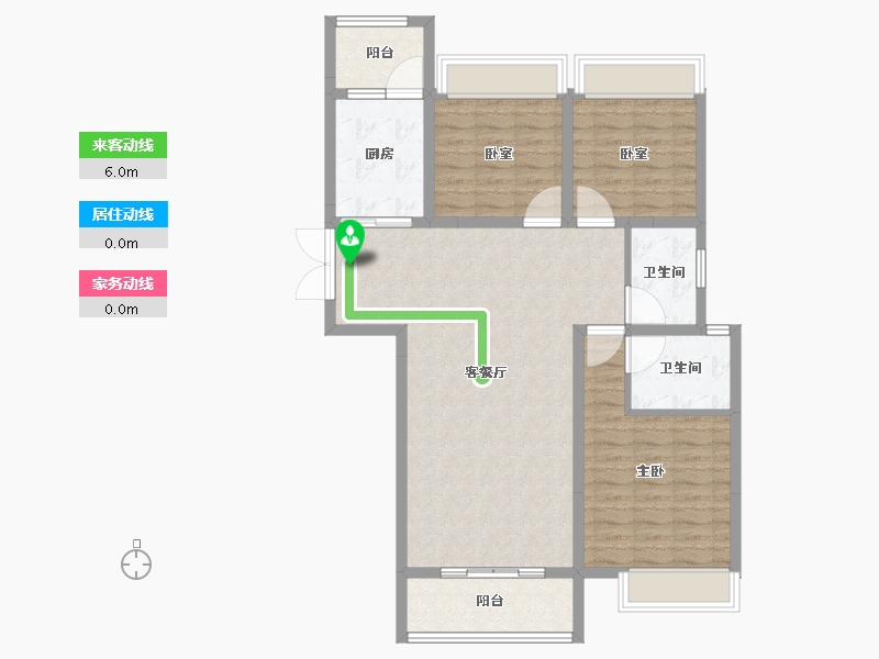 河南省-信阳市-众鑫学府-101.01-户型库-动静线