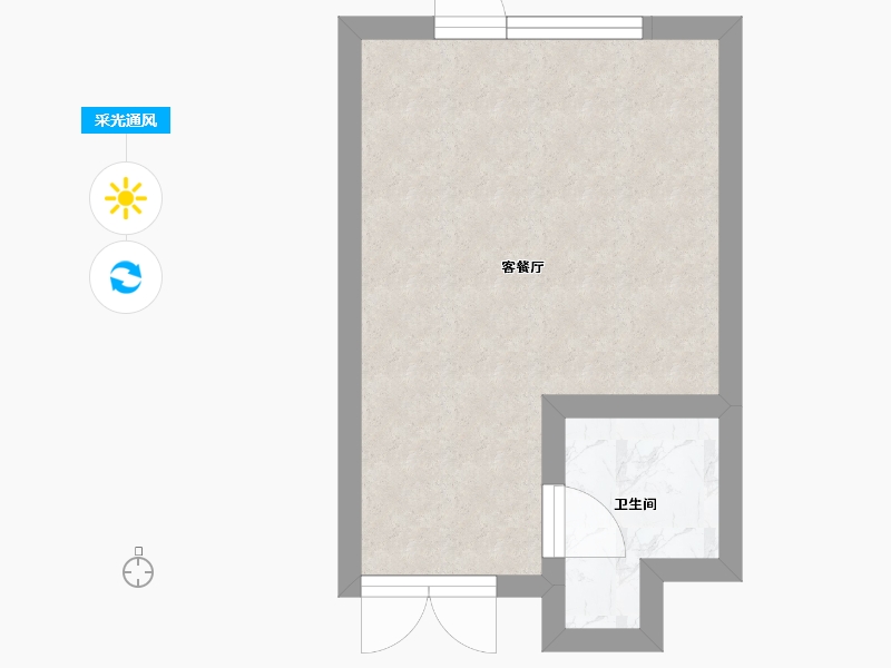 河北省-秦皇岛市-万科米哈斯小镇-23.61-户型库-采光通风