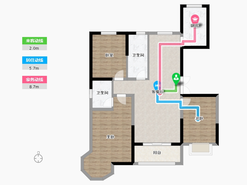 陕西省-咸阳市-城投时代-101.06-户型库-动静线