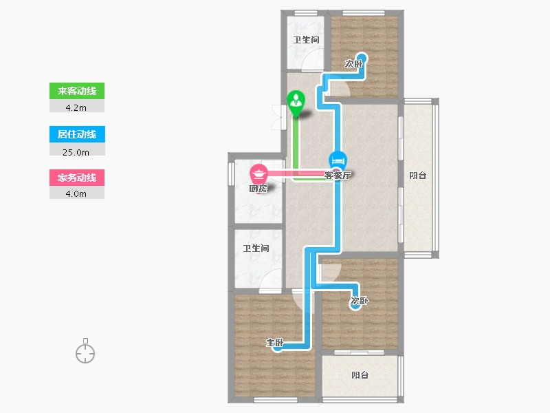 江苏省-镇江市-天怡·紫宸-99.21-户型库-动静线