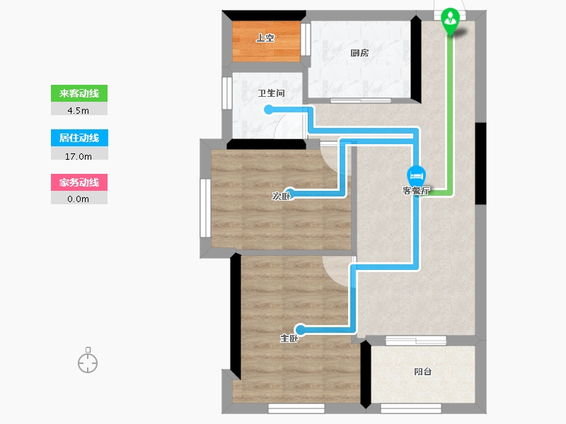 福建省-福州市-金地自在城-50.41-户型库-动静线